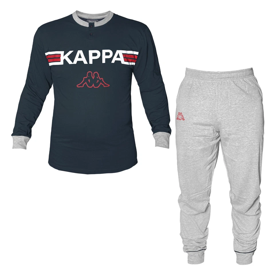 Pigiama Lungo Uomo KAPPA Cotone Leggero - Vari Modelli