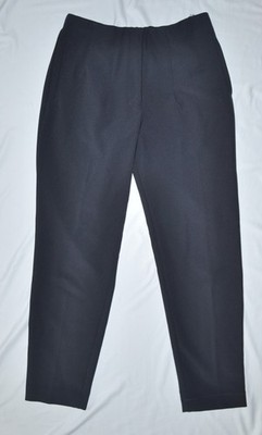Express Ankle High Rise Pants Women s Size Small Dark Navy Blue Slacks Editor