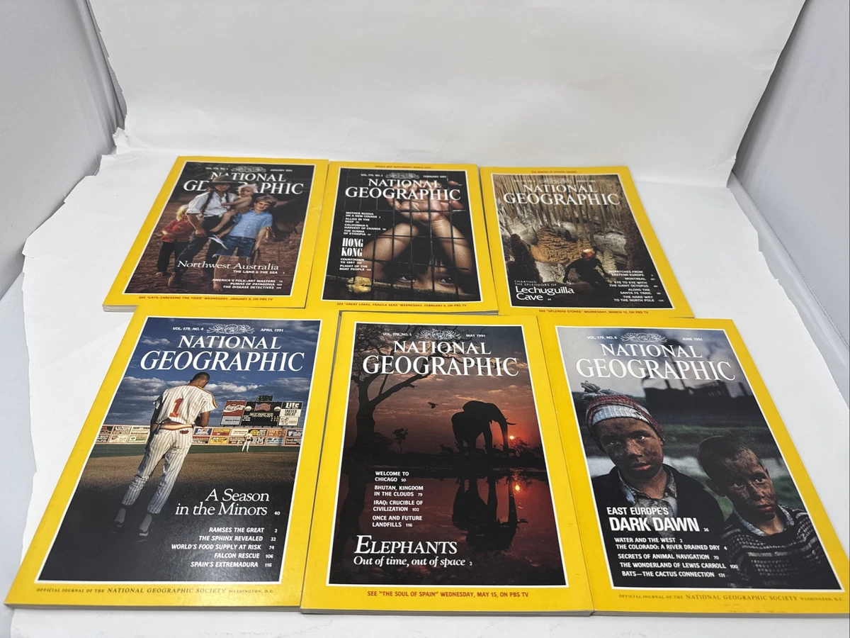 25+ National Geographic Magazines 1980-1999 for sale | Updated Oct