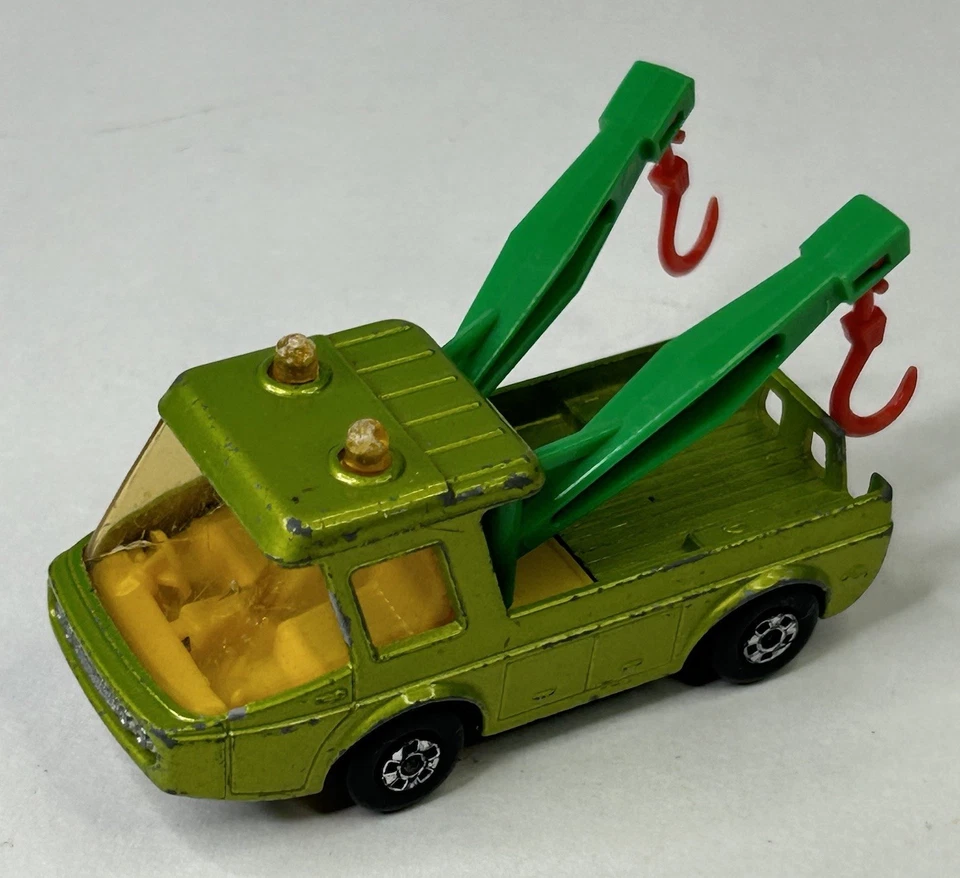 Vintage 1972 Matchbox Lesney Light Green Toe Joe - Superfast #74 - Image 2 of 4