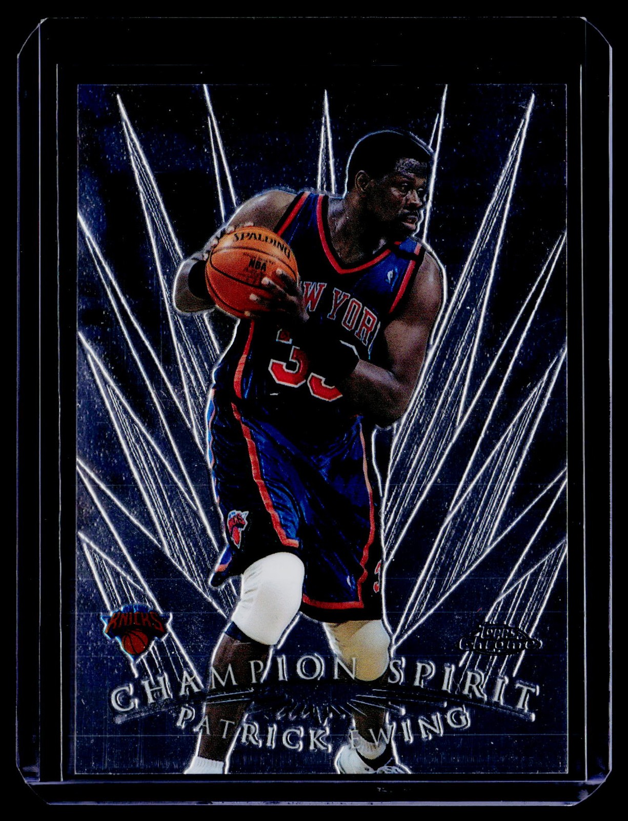 1998-99 Topps Chrome #CS6 Patrick Ewing Champion Spirit BK44