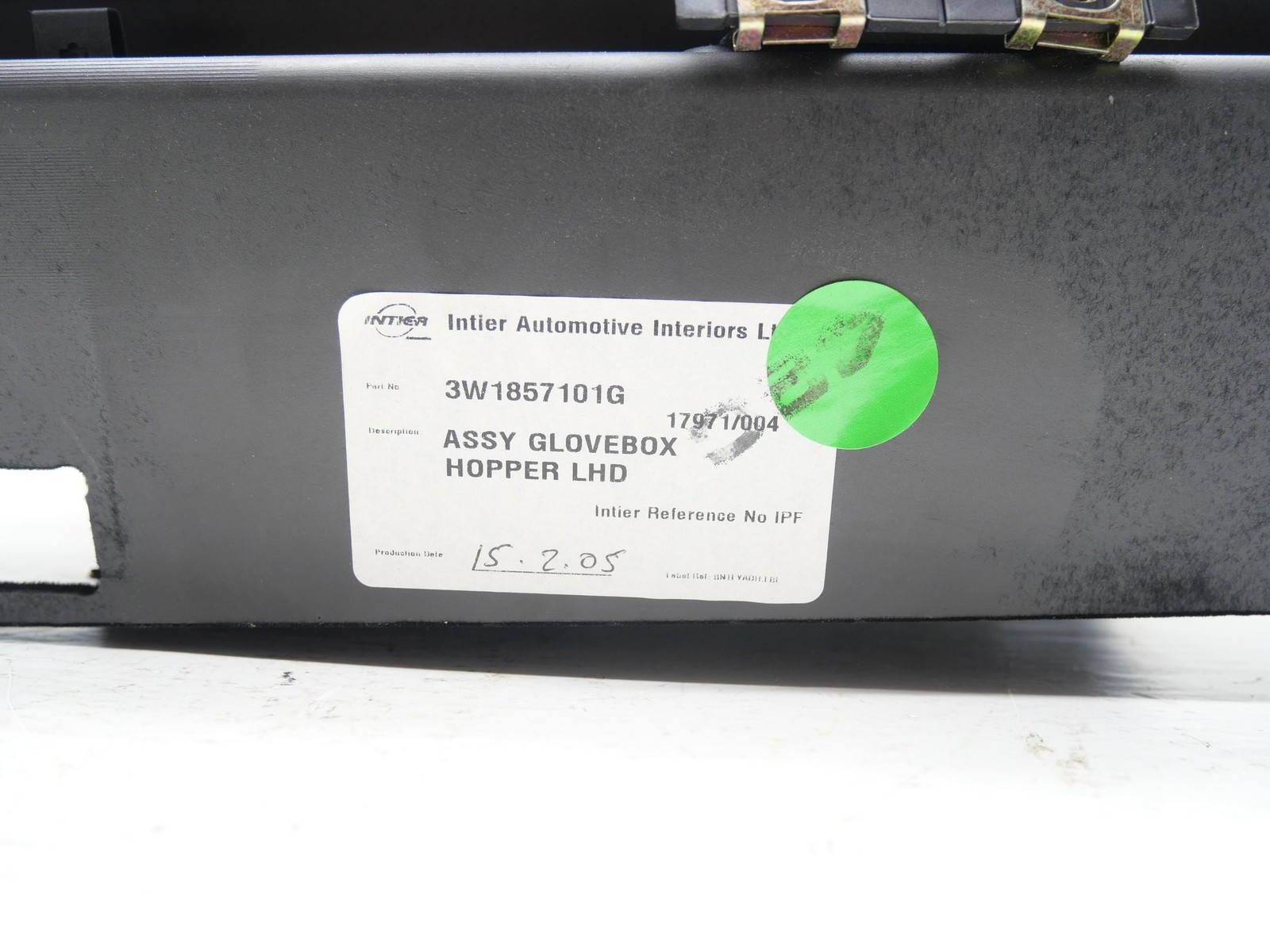 2005 Bentley Continental GT Glove Box Lid Door Cover Panel Dash Saddle 59k OEM