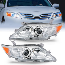 Headlight Assembly Compatible with 2010 2011 Toyota Camry Headlamps Replacement