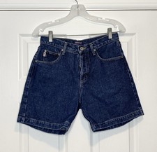 Vintage Guess Women s Denim High Waisted Jean Shorts Medium Wash 27 USA