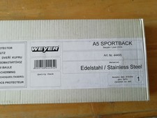 Weyer 44495 Edelstahl Ladekantenschutz für Audi A5 Sportback 2009-2015