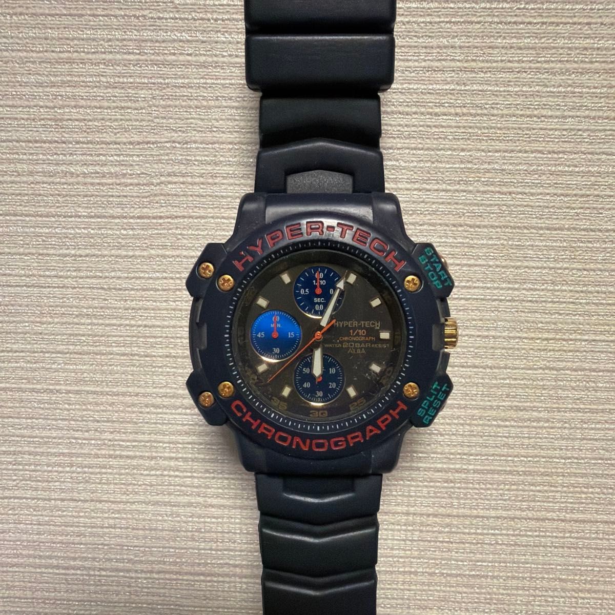 SEIKO ALBA cal.V655 HYPER TECH Chronograph Men's Watc… - Gem