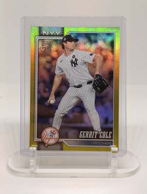 Topps 2026 Series 2 Gerrit Cole #450 New York Yankees Foil 171/399