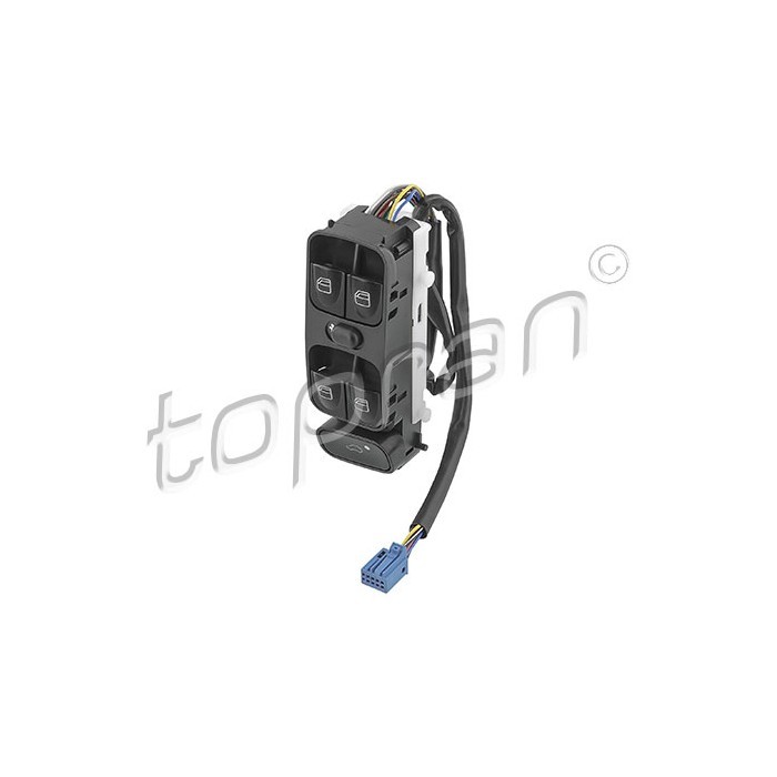 Platine lève-vitre 2038200610 bouton commutateur pour Mercedes-Benz Classe C W203