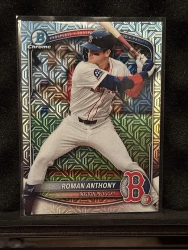 2025 Bowman Chrome - Prospects Roman Anthony #BCP-167 Mojo Refractor (RC)