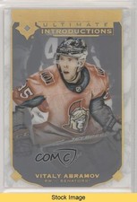 2019-20 Ultimate Collection Introductions Vitalii Abramov Vitaly #UI-38 READ b8c