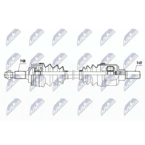 NTY NPW-PE-039 Antriebswelle-image