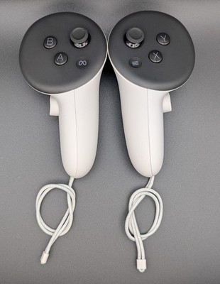 Meta Quest 3 3S Touch Plus VR Controllers Left & Right Pair L/R. ;;