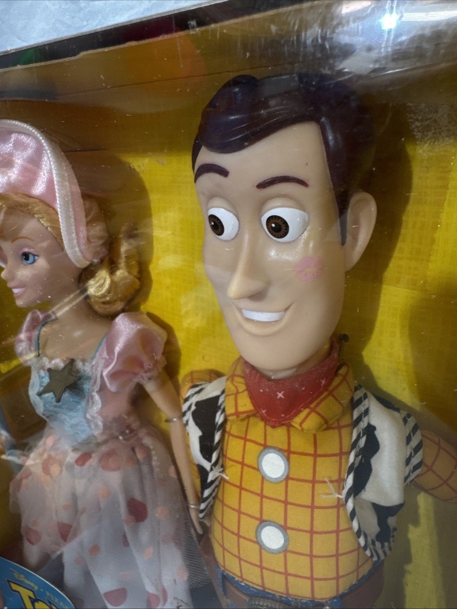 Toy Story 2 Woody & Bo Peep Doll Gift Set Mattel NIB 74299237850| eBay