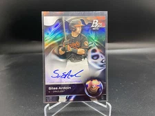 Silas Ardoin 2023 Bowman Platinum Auto #TOP-88 Orioles (B)