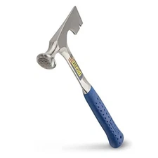  Drywall Hammer - 14 oz Wall Board Tool with Milled Face & Shock Reduction 