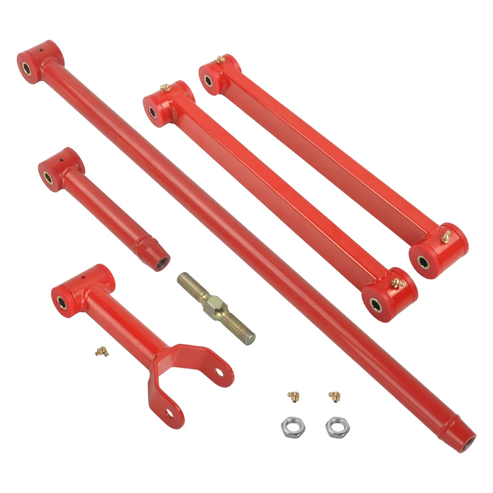 Kit de 4 piezas de brazo de control trasero superior e inferior y barra de oruga para Ford Mustang 2005-2010 Foto 3 de 4