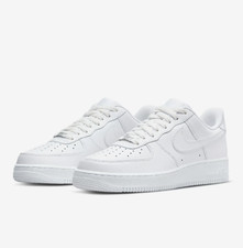 Nike Air Force 1 "Triple White" Low Top Classic Sneakers Men's Women's Us Size