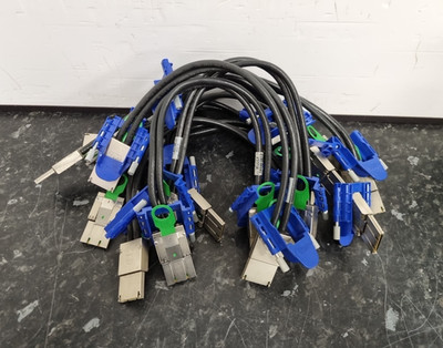 MOLEX IPASS STECKER PCIe x8 VIRTUAL CHASIS KABEL 74546-0813 50cm x9