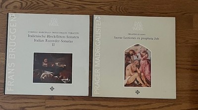 Das Alte Werk Telefunken Vinyl Lot Di Lasso Corelli Marcello Veracini EX to NM
