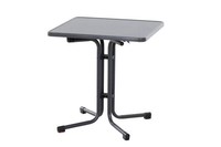 Siena Garden Klapptisch Paco Eckig 70 X 70 Cm Anthrazit Campingtisch