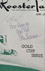 1963 Rooster Tails Magazine W/ Signature — photo 2