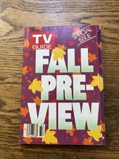 TV Guide Magazine September 13 1986 Fall Preview # 1746 No Label NY METRO ED