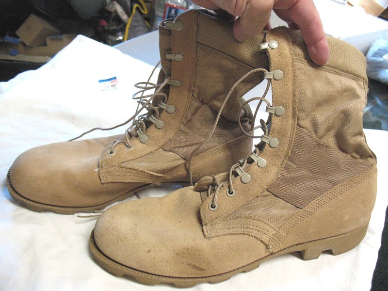 W@W! Belleville NWoT Desert Combat Boots Tan Suede Leather Cordura 12W  Panama