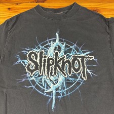 Camiseta De Colección 2005 Slipknot Gráfico Doble Cara Talla Pequeña Usada en Excelente Condición!