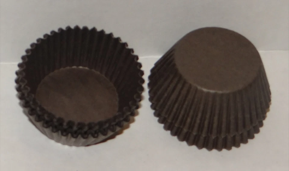 CANDY MOLDS N MORE #5 Brown Paper Candy Cups 250 Pack Candy Making Supplies CP-2-250 NEW