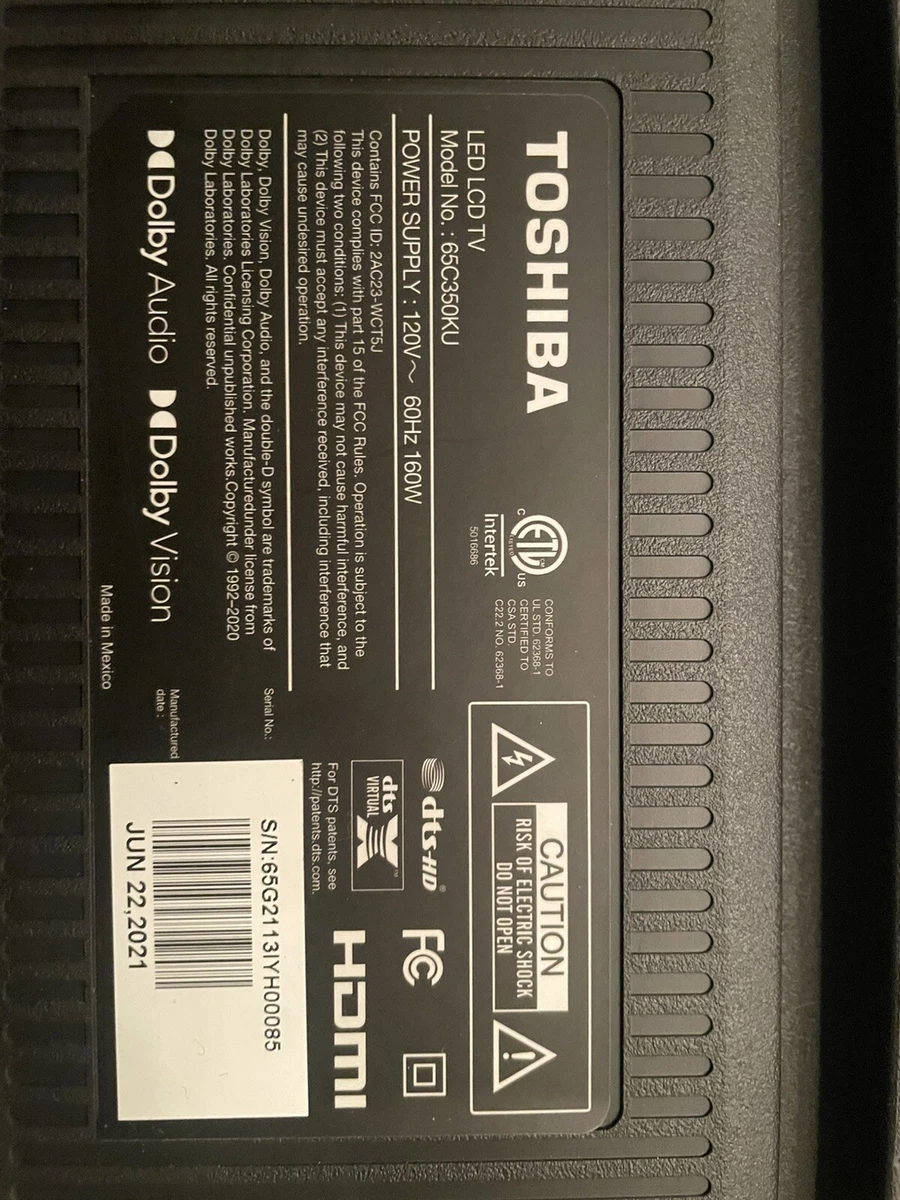 Télécommande de remplacement pour Toshiba 22CV100U 22LV50