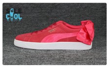 PUMA Suede BOW Red Sneaker Shoes 367316-02