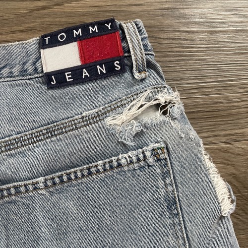 Vintage Tommy Hilfiger distressed jeans size 36 x 32 - 第 9/9 張圖片