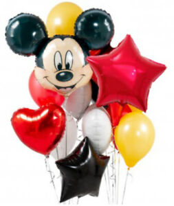 12 Palloni Topolino Mickey Mouse Disney Festa Compleanno Party Ebay