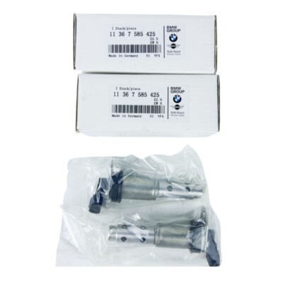 2Pcs NEW Variable Timing Control Valve Solenoid VVT for BMW 128i 328i X3 VANOS