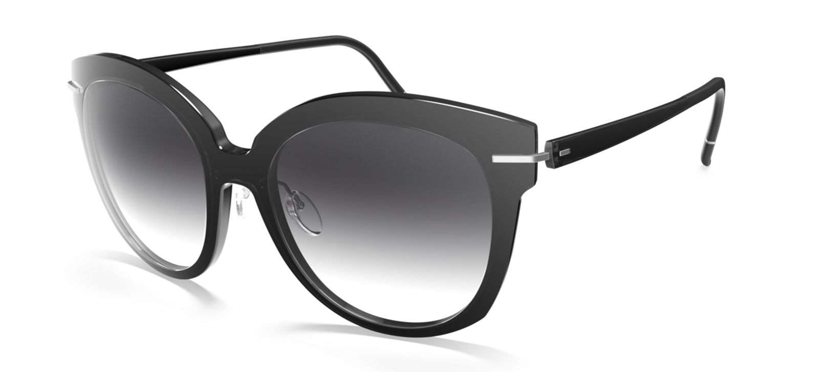 Occhiali da Sole Silhouette CAP D'AIL INFIITY COLLECTION 3194 GREY/GREY 61 donna