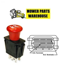 PTO BLADE SWITCH FOR ARIENS EVERIDE EXMARK GRASSHOPPER JOHN DEERE KUBOTA MTD 