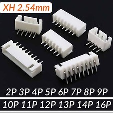 JST XH2.54mm 2 3 4 5 6 7 8 9 10-16 Pin Board Connectors Plug Mini Adapter Socket