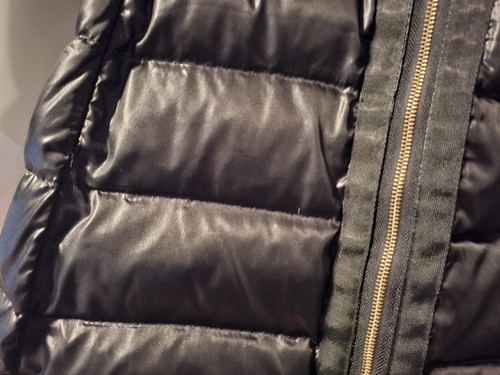 Gerry Weber Daunenmantel Steppmantel Schwarz Mit Echfell Waschbär Kapuze Gr. 42 - Bild 4 von 17