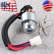Ignition Switch Ignition Lock & 2 Keys for Kubota L3400 L3700 L3800 L4300 L4400