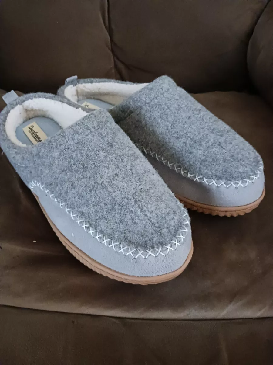 Dearfoams Cozy Comfort Women s Brand New Slippers Size 9 10 Gray
