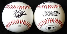 HENRY OWENS AUTOGRAPHED BASEBALL (RED SOX) W/ PROOF!