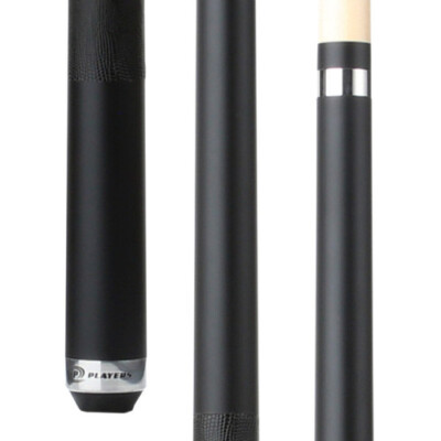 Players C706 Onyx Black Matte Cue with Embossed Leather Wrap! Free Shipping!