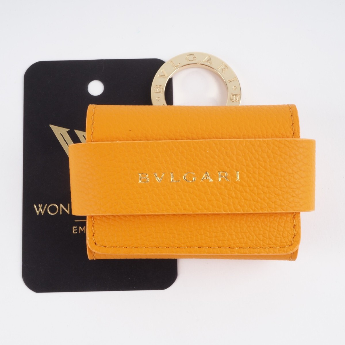 Bulgari Gold Sunglass Case with Orange Suede Inside Lining Bvlgari Serpenti BV4008UN 33F Sunglasses - US main image 3