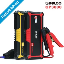 GOOLOO Upgraded GP3000 Jump Starter 3000A Peak Car Starter 12V Jump Box Booster