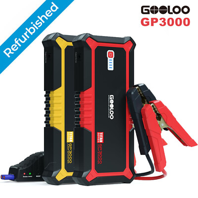 #ad GOOLOO Upgraded GP3000 Jump Starter 3000A Peak Car Starter 12V Jump Box Booster $32.29