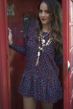 LOVERS + FRIENDS I Heart Baby Doll Madame Butterfly Dress**SOLD OUT**SZ L