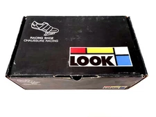 NOS NIB Vintage Retro Road Bike Racing Shoe LOOK SIZE 10 27,4 cm L’Eroica (2)