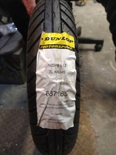 Dunlop KR345 12" Racing tyre, wet weather front supermoto, pitbike, grom