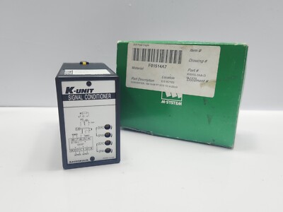 M-SYSTEM KWRS-3AA-D K-UNIT RTD TRANSMITTER