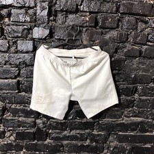 England Football Shorts All White Umbro Polyester Young Size 158